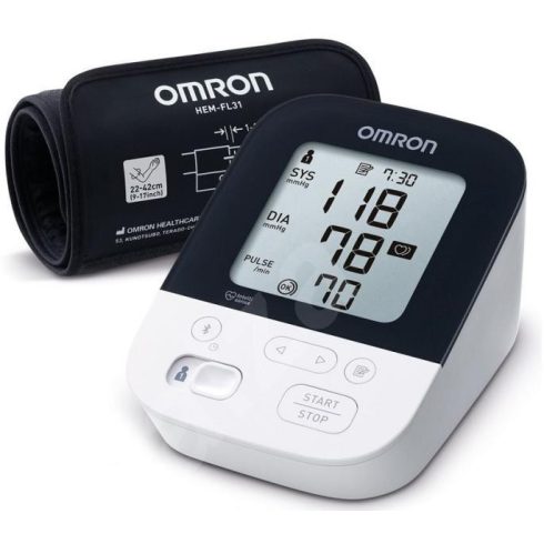 OMRON M4 Intelli IT Intellisense felkaros okos-vérnyomásmérő - Bluetooth adatátvitellel
