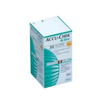 Accu-Chek Active tesztcsík - 50 db/doboz