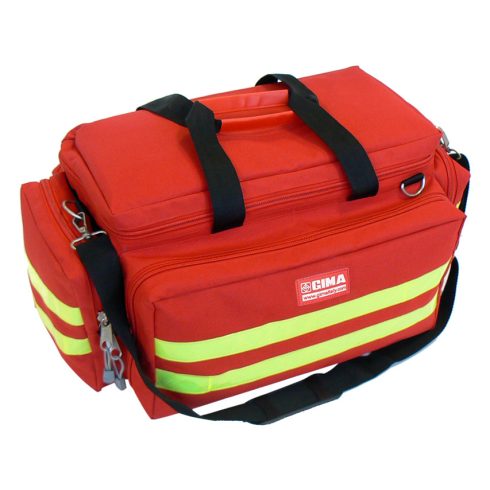 Sürgősségi / készenléti táska - SMART BAG - "M" méret - piros - ÜRES