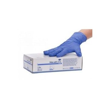   Peha-soft® nitrile fino púdermentes kesztyű (kék) - 150 db/doboz