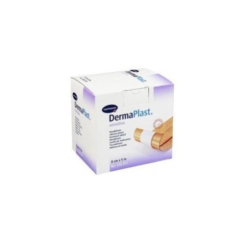 DermaPlast® SOFT sebtapasz (8 cm x 5 m) - tekercses
