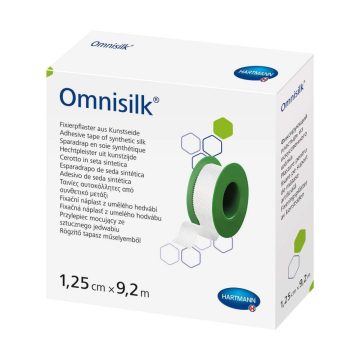 Omnisilk® ragtapasz (1,25 cm x 9,2 m) - tekercses