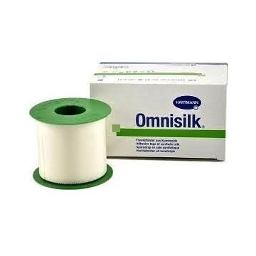 Omnisilk® ragtapasz (5 cm x 9,2 m) - tekercses