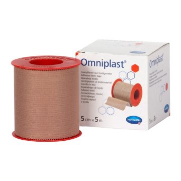 Omniplast® ragtapasz (5 cm x 5 m) - tekercses