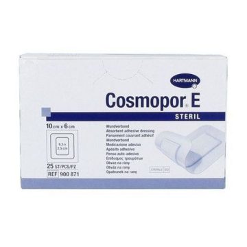   Cosmopor® E steril szigetkötszer (10x6 cm) - 25 db / csomag