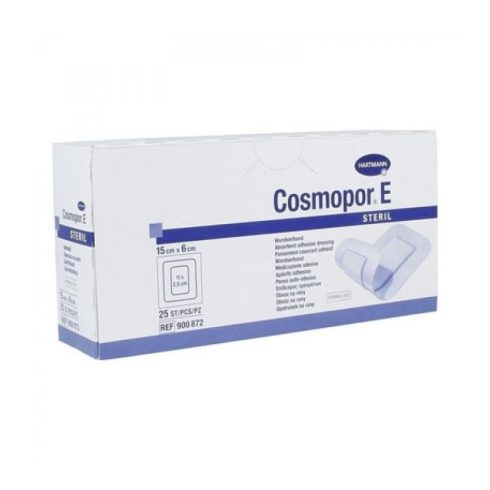Cosmopor® E steril szigetkötszer (15x6 cm) - 25 db / csomag