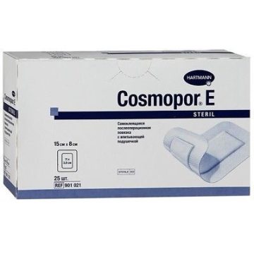   Cosmopor® E steril szigetkötszer (15x8 cm) - 25 db / csomag
