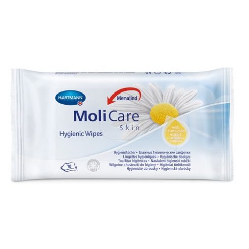MoliCare Skin higiéniai törlőkendő - 10 db / csomag
